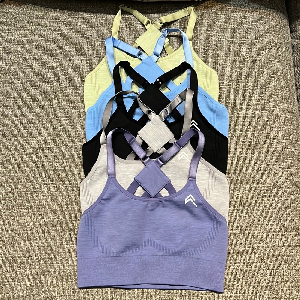 Oner Active diamond back bralette set